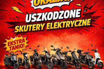 Pakiet skuterów elektrycznych:  Niu - Yadea - Super Soco - Silence